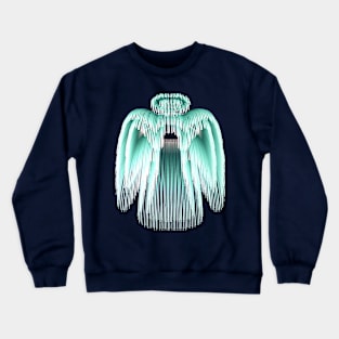 Comforting Angel Abstract Art Crewneck Sweatshirt